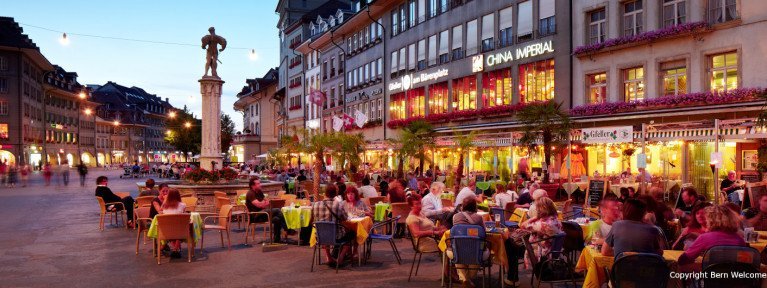 Einkauf und Verpflegung in der Stadt Bern » Hotel Jardin